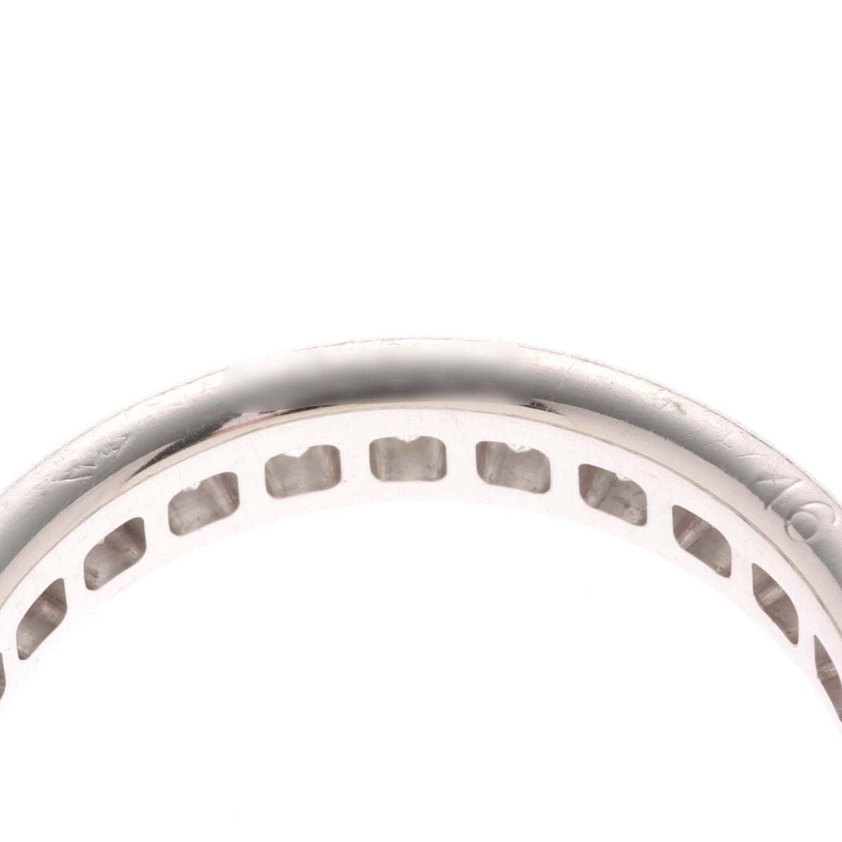 Cartier Ballerina Band WG D 46 Ring 18k White Gold 18k Silver — view 5