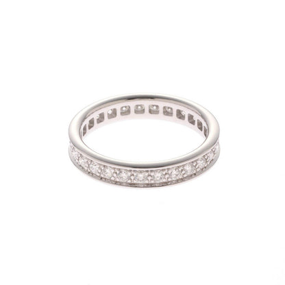 Cartier Ballerina Band WG D 46 Ring 18k White Gold 18k Silver — view 3
