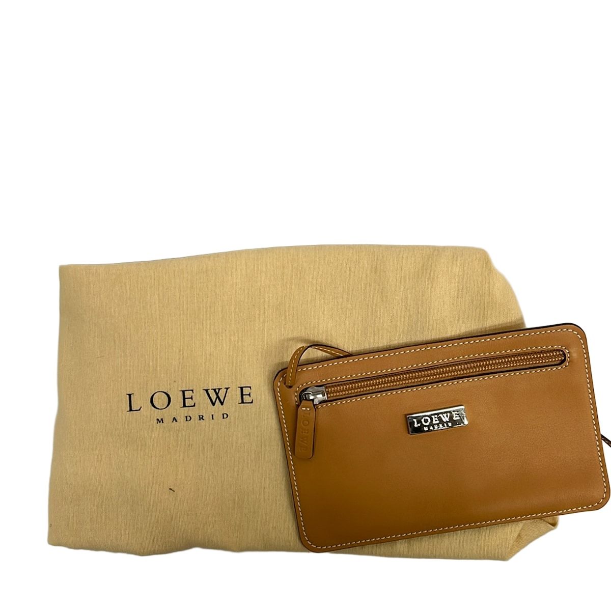 Loewe Handbag Light Brown Leather — view 8