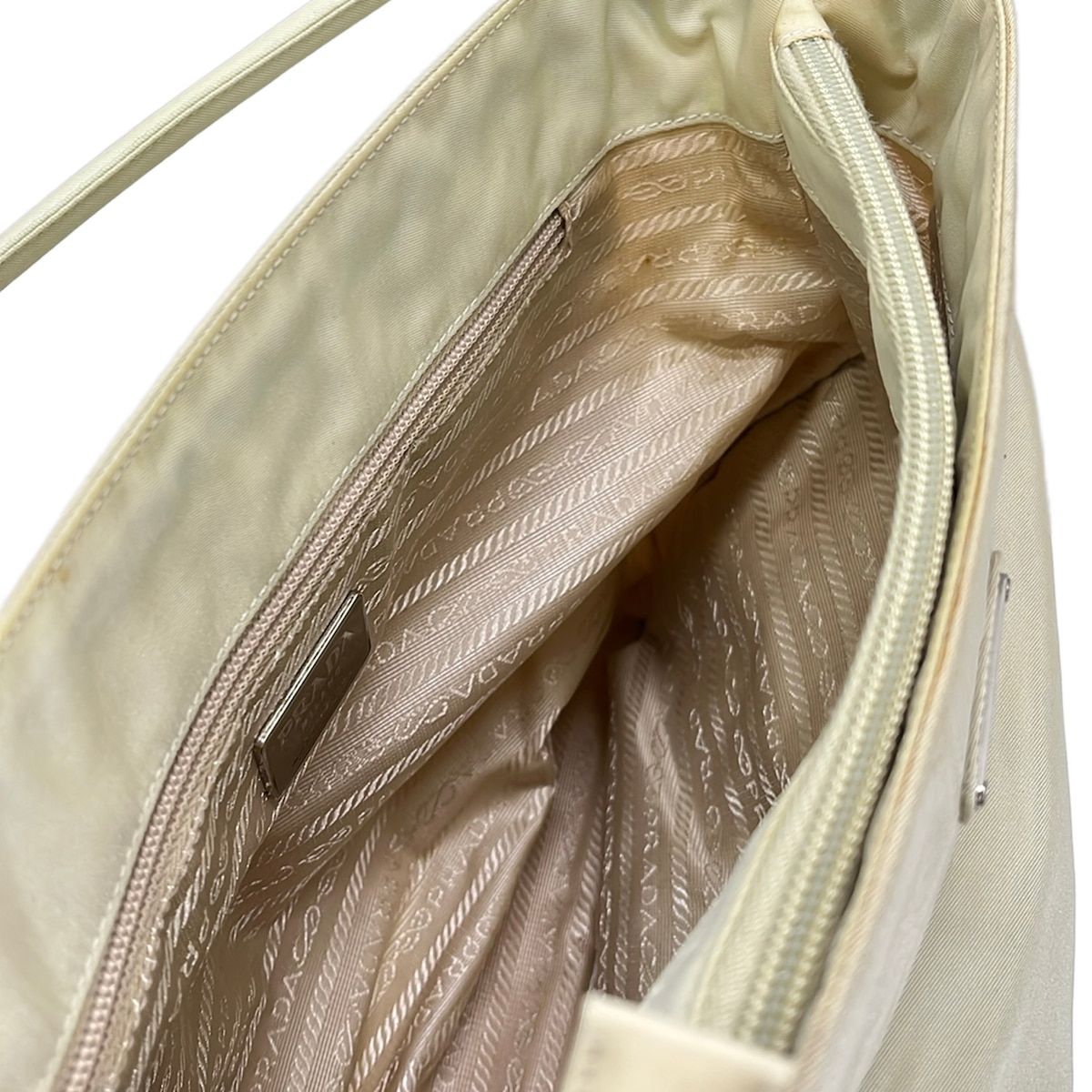 Prada Tote Bag Ivory — view 7