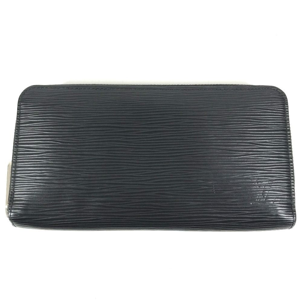 Louis Vuitton Wallet Zippy Epi Leather Noir Black