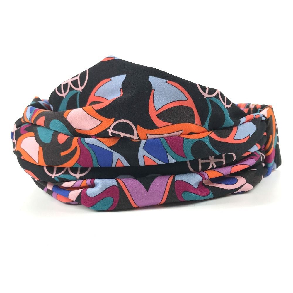 Hermes Headband Eugenia Polyamide Multicolor — view 8
