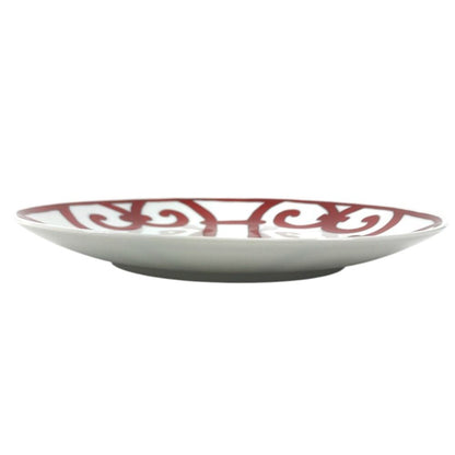 Hermes Plate Guadalquivir 17 Ceramic Red — view 3