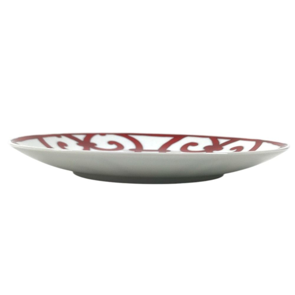 Hermes Plate Guadalquivir 17 Ceramic Red — view 4