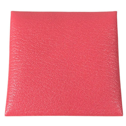 Hermes Coin Purse Bastia Chevre Rose Azalea Pink — view 2