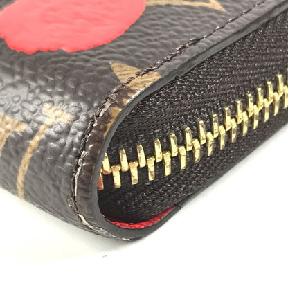 Louis Vuitton Wallet Zippy Monogram LV Canvas Brown — view 6