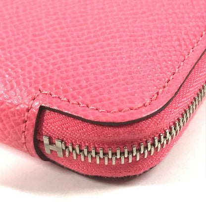 Hermes Wallet Azap Long Silk'in'in Epsom Rose Azare Pink — view 6