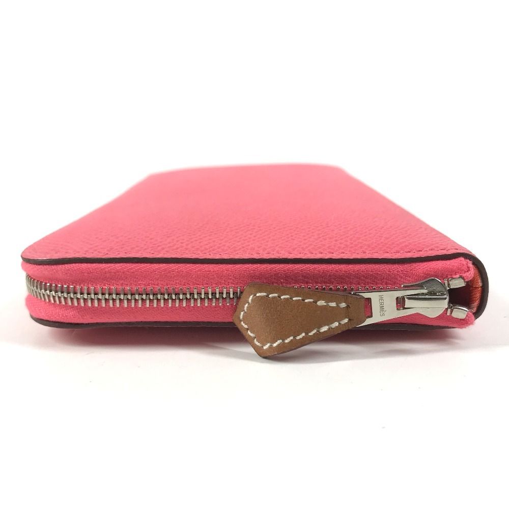 Hermes Wallet Azap Long Silk'in'in Epsom Rose Azare Pink — view 3