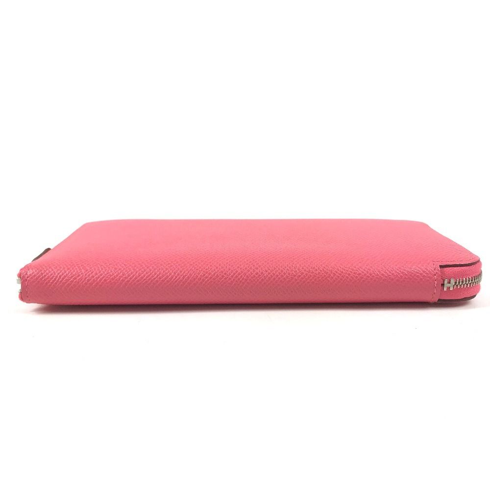 Hermes Wallet Azap Long Silk'in'in Epsom Rose Azare Pink — view 5