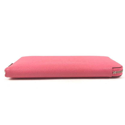 Hermes Wallet Azap Long Silk'in'in Epsom Rose Azare Pink — view 5