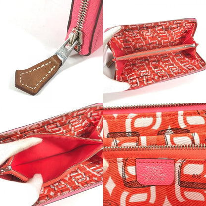 Hermes Wallet Azap Long Silk'in'in Epsom Rose Azare Pink — view 8