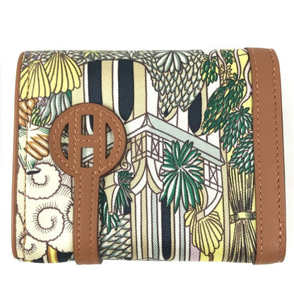 Hermes Bifold Wallet Avexois Compact Animapolis Silk Multicolor — view 2