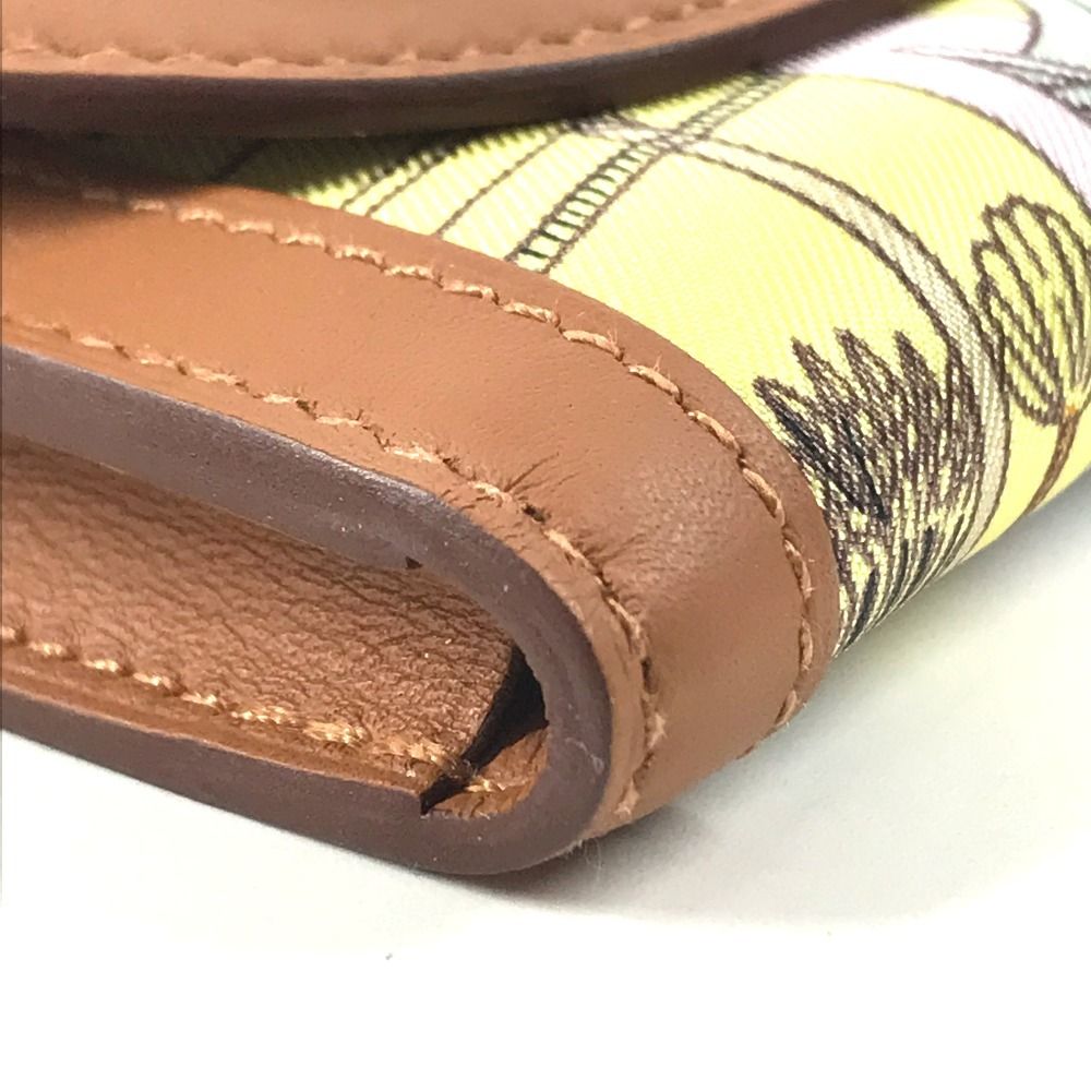 Hermes Bifold Wallet Avexois Compact Animapolis Silk Multicolor — view 7
