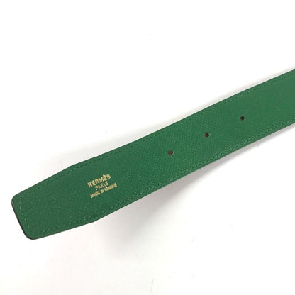 Hermes Belt Bicolor Leather Red — view 7