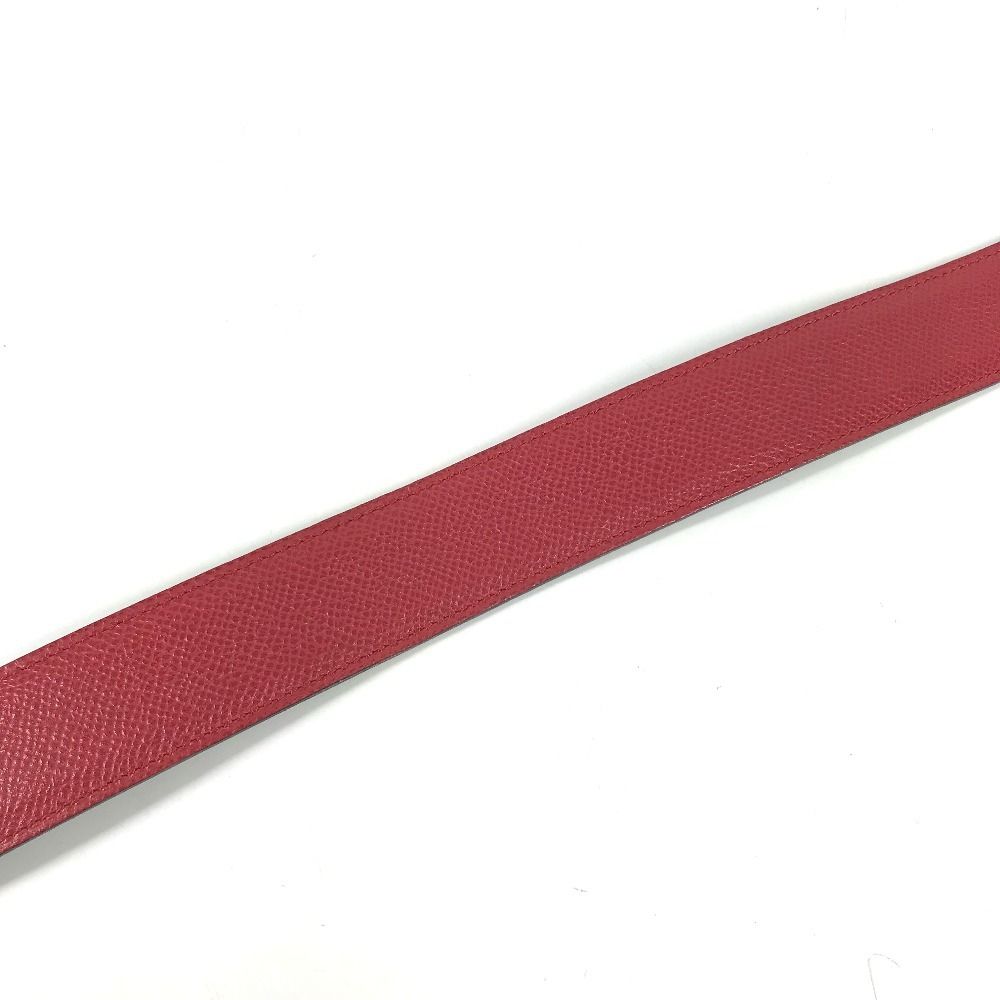 Hermes Belt Bicolor Leather Red — view 4