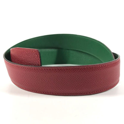 Hermes Belt Bicolor Leather Red — view 2