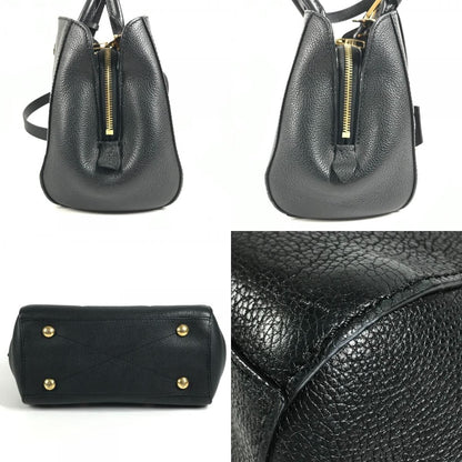 Louis Vuitton Handbag Montaigne BB Monogram Empreinte Leather Noir Black — view 8