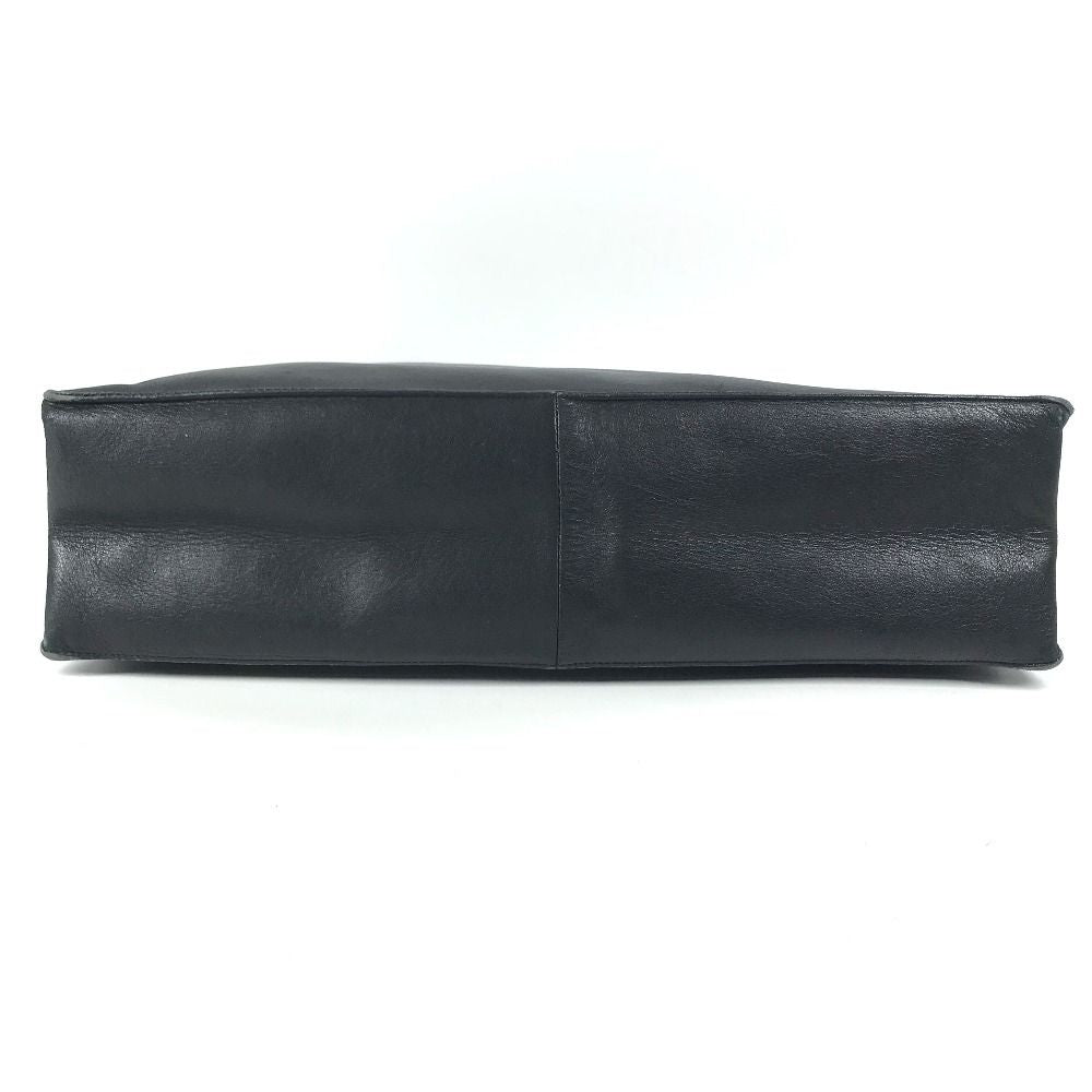 Chanel Shoulder Bag CC Logo Jumbo CC Vintage Leather Black — view 5