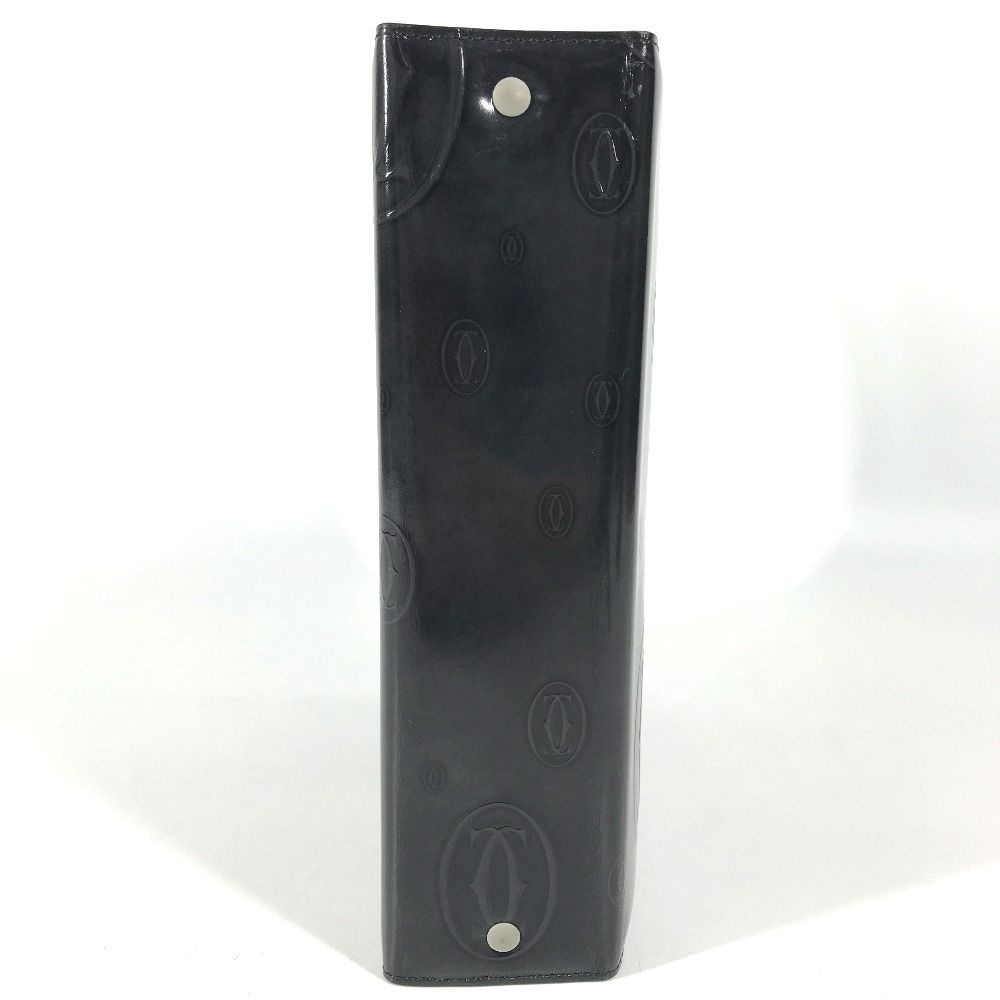 Cartier Agenda Cover Happy Birthday Logo Extra Large Leather Black — view 3