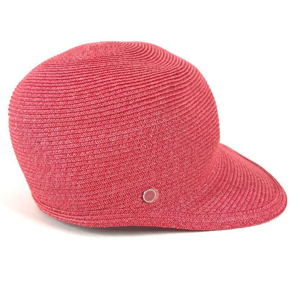 Hermes Cap Emma Summer Cap Series Logo Polyester Pink Hat — view 4
