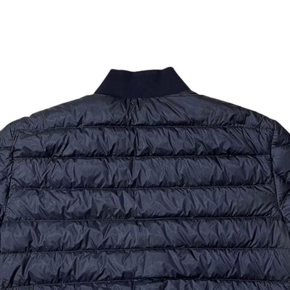Moncler Down Jacket Robert Nylon Logo Patch Navy 2 — view 5