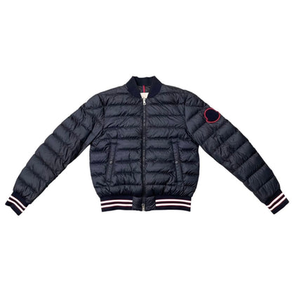 Moncler Down Jacket Robert Nylon Logo Patch Navy 2
