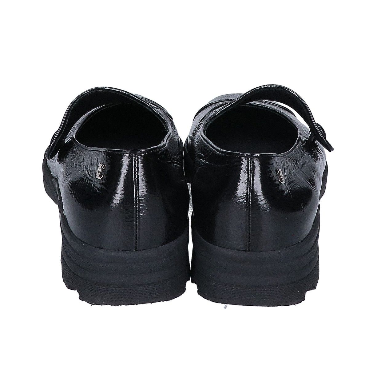 Chanel Patent Leather Mary Jane Strap Shoes — view 3