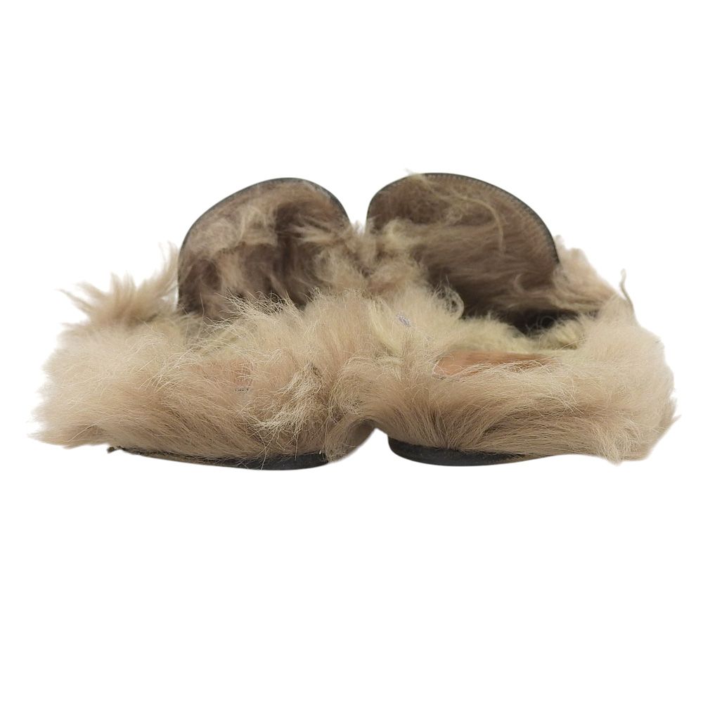 Gucci Fur Mules Shoes Black — view 5
