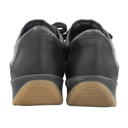 Louis Vuitton Leather Low-Top Sneakers Black — view 5