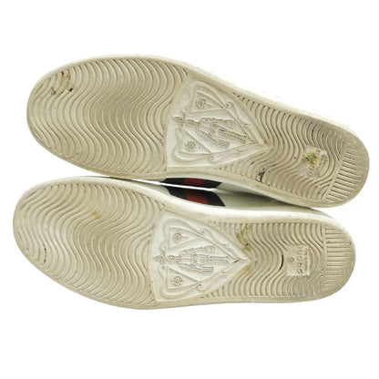 Gucci Heart Ace Low-Top Sneakers White — view 2