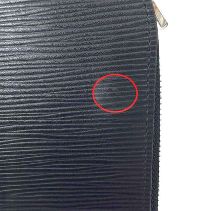 Louis Vuitton Epi Pochette Jules GM Leather Clutch Second Blue Marine Navy — view 5