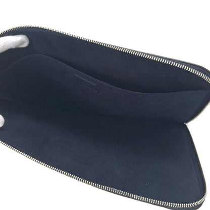 Louis Vuitton Epi Pochette Jules GM Leather Clutch Second Blue Marine Navy — view 3
