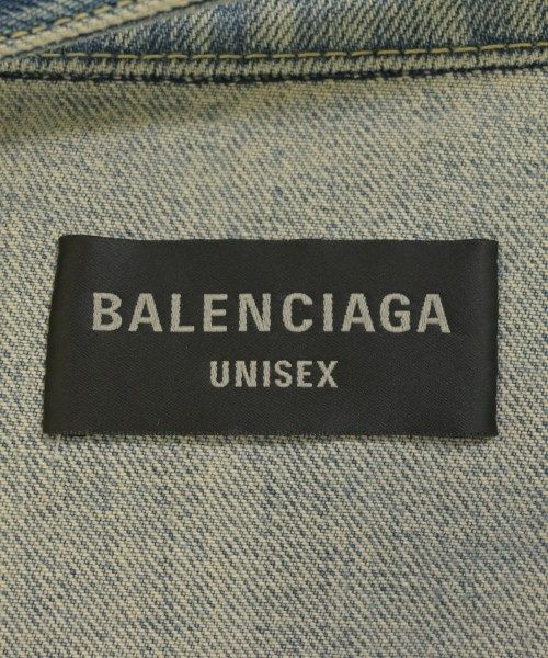 Balenciaga Denim Jacket Navy — view 3