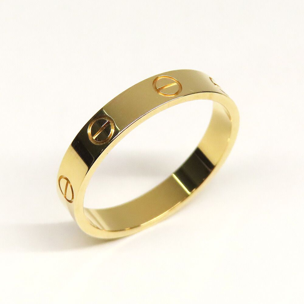 Cartier Love Ring Small Model 750 Yellow Gold 57 Mini — view 6