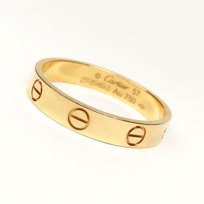 Cartier Love Ring Small Model 750 Yellow Gold 57 Mini — view 2