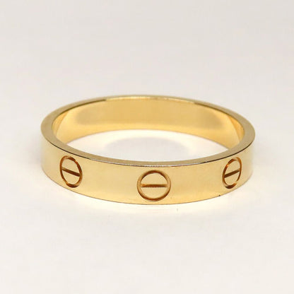 Cartier Love Ring Small Model 750 Yellow Gold 57 Mini — view 4