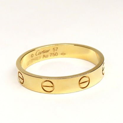 Cartier Love Ring Small Model 750 Yellow Gold 57 Mini — view 3
