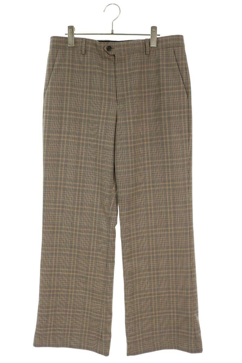 Celine Check Trousers Long Pants 50