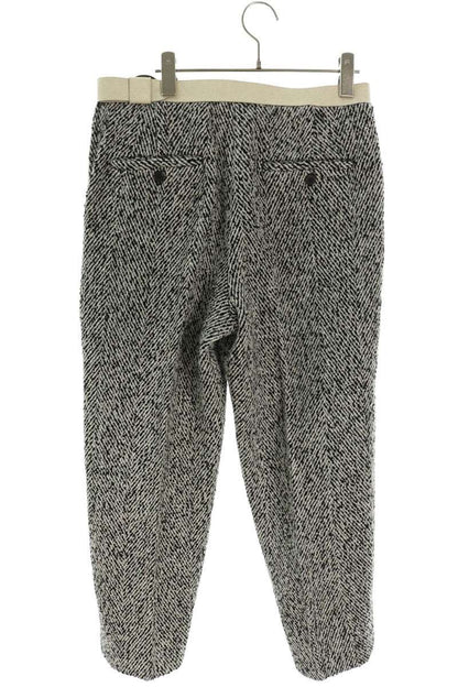 Prada Wool Blend Belted Long Pants 46 — view 2
