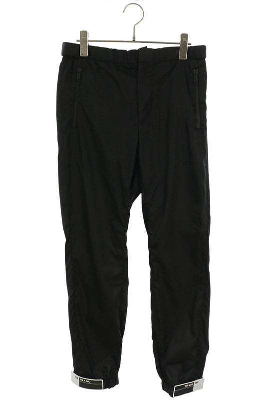 Prada Hem Logo Tapelonlon Long Pants 44