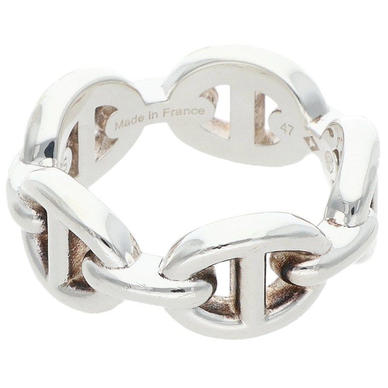 Hermes Chaine D'ancre Enchainee PM Silver Ring — view 4