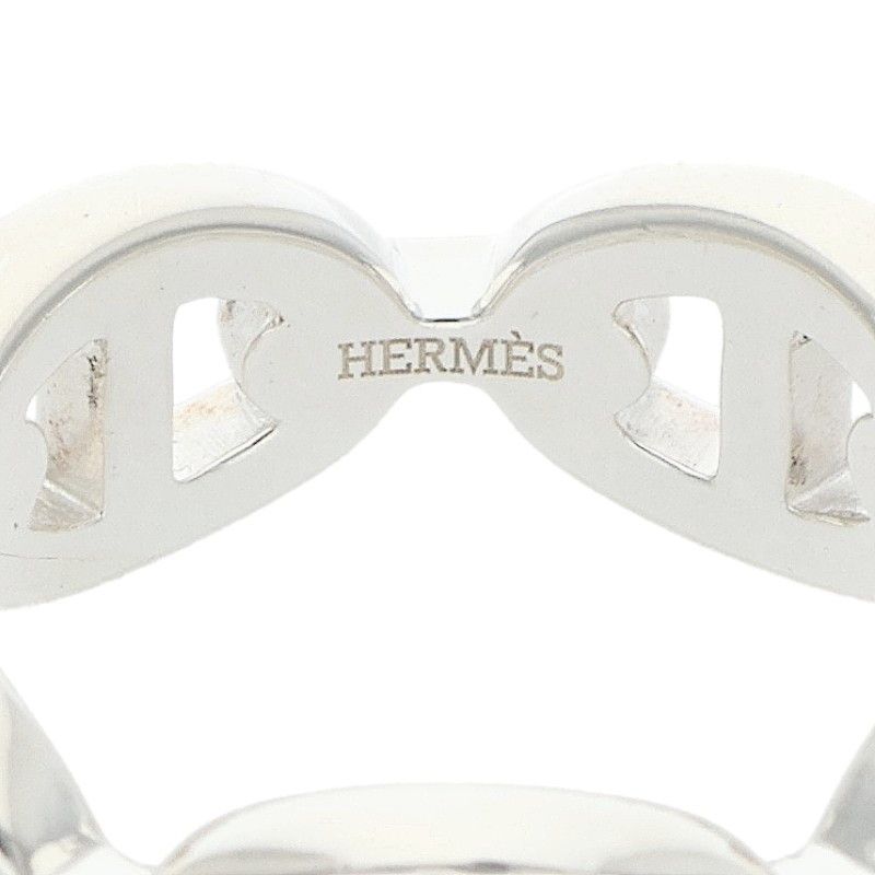 Hermes Chaine D'ancre Enchainee PM Silver Ring — view 3