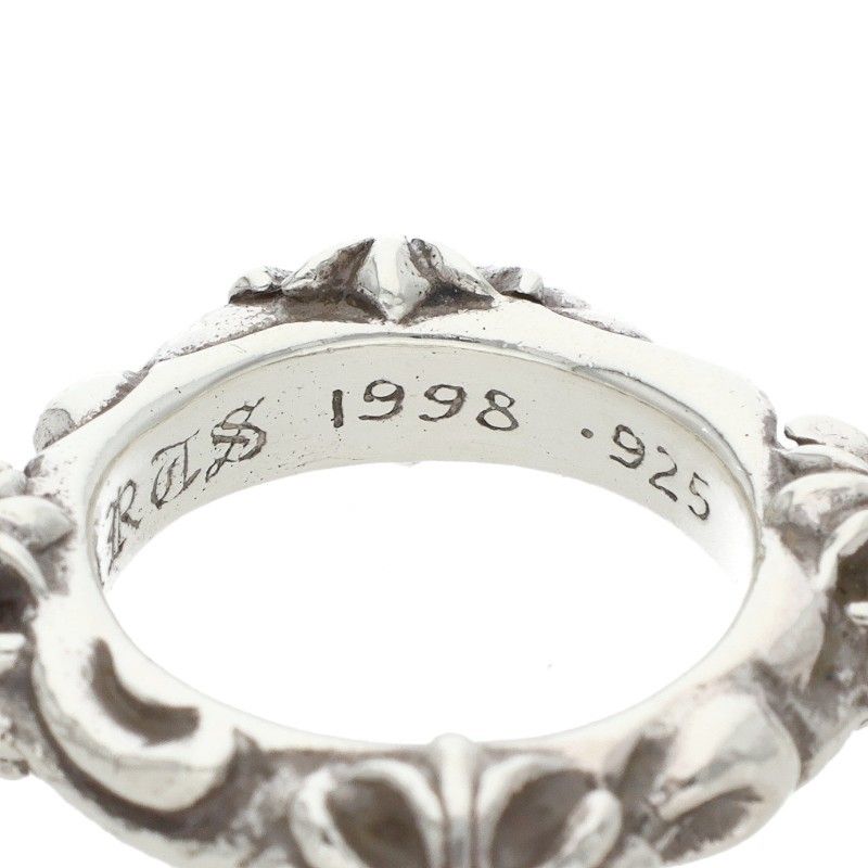 Chrome Hearts Sbt Band Silver Ring — view 4