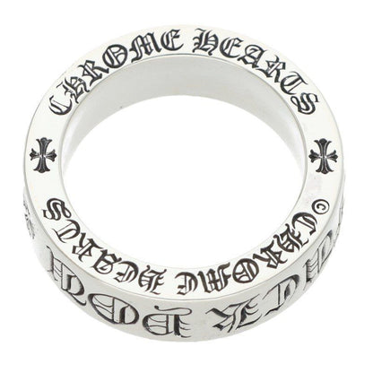 Chrome Hearts Spacer Fckyou Silver Ring — view 2