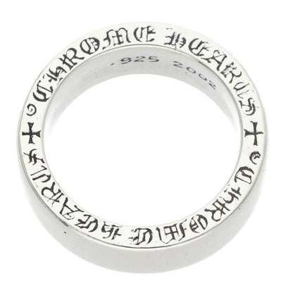 Chrome Hearts Spacer Pln Plain Silver Ring