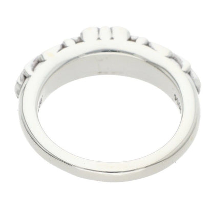 Chrome Hearts Baby Classic Floral Cross Silver Ring — view 2