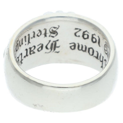 Chrome Hearts Flrl Floral Cross Silver Ring — view 2