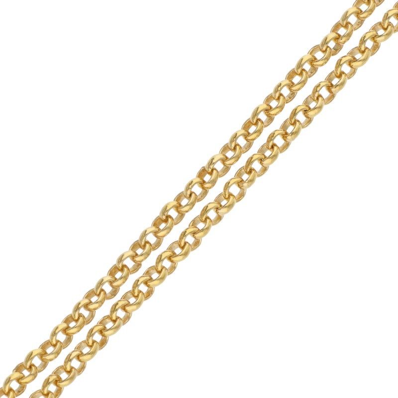 Chrome Hearts Neckchain Roll Chain Gold Necklace — view 5