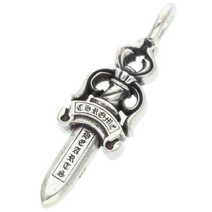 Chrome Hearts Double Dagger Pendant Silver — view 2