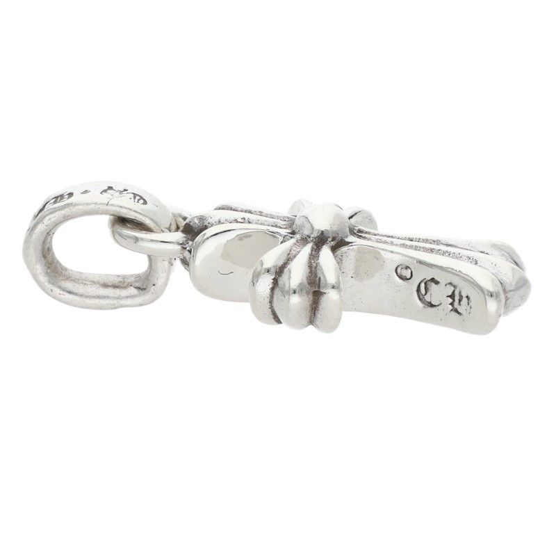 Chrome Hearts Cross Baby Fat Charm Silver Pendant — view 3